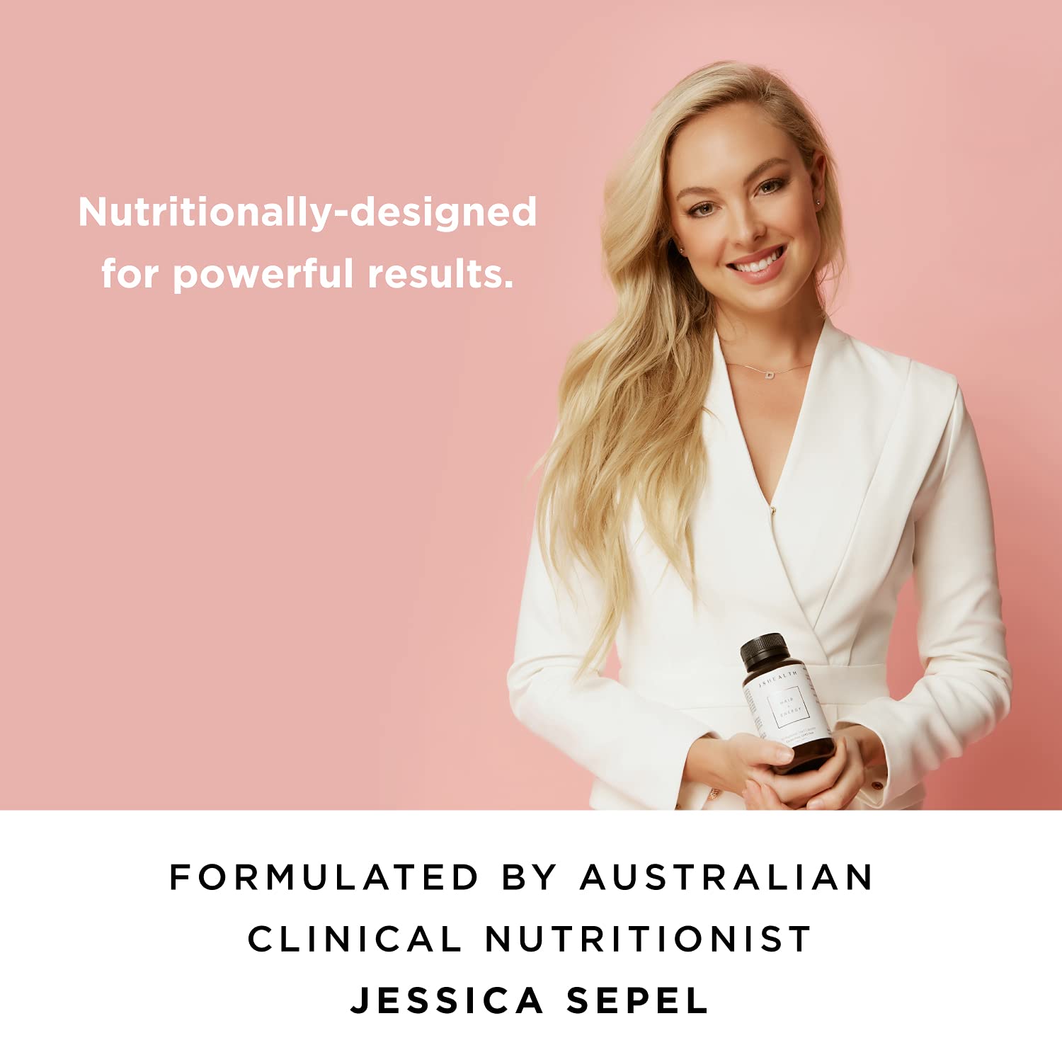 JSHealth Vitamins Hair and Energy Formula Hair Vitamins for Women and