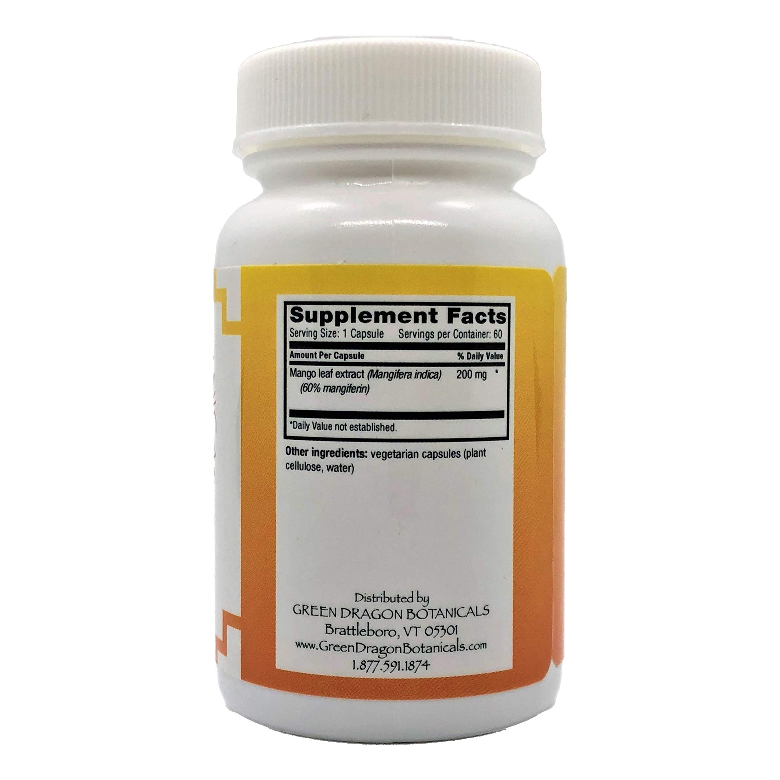 MangoForte™ Mango Leaf (Mangifera Indica) Extract 200 mg (60
