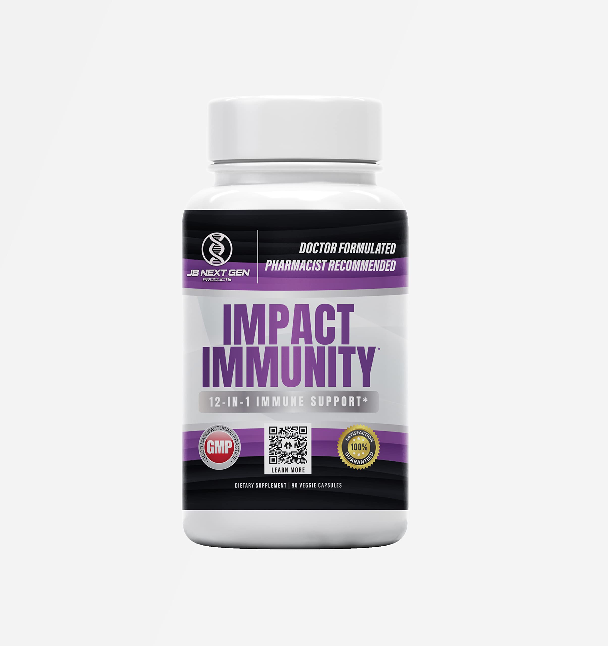 IMPACT IMMUNITY 12IN1 Immune System Support Booster with Elderberry