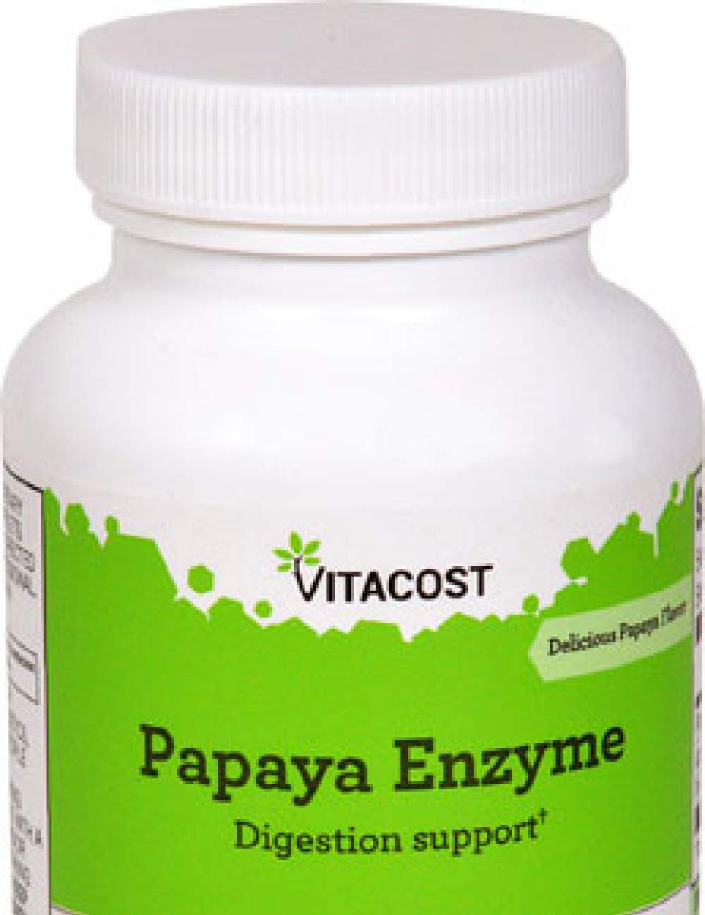 Vitacost Papaya Enzyme 180 Chewable Tablets LifeIRL