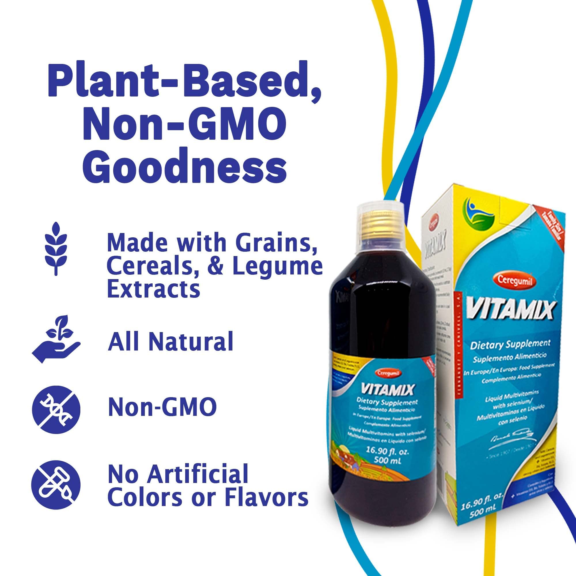 Ceregumil Liquid Iron, Iron Vitamin with Cyanocobalamin Vitamin B12