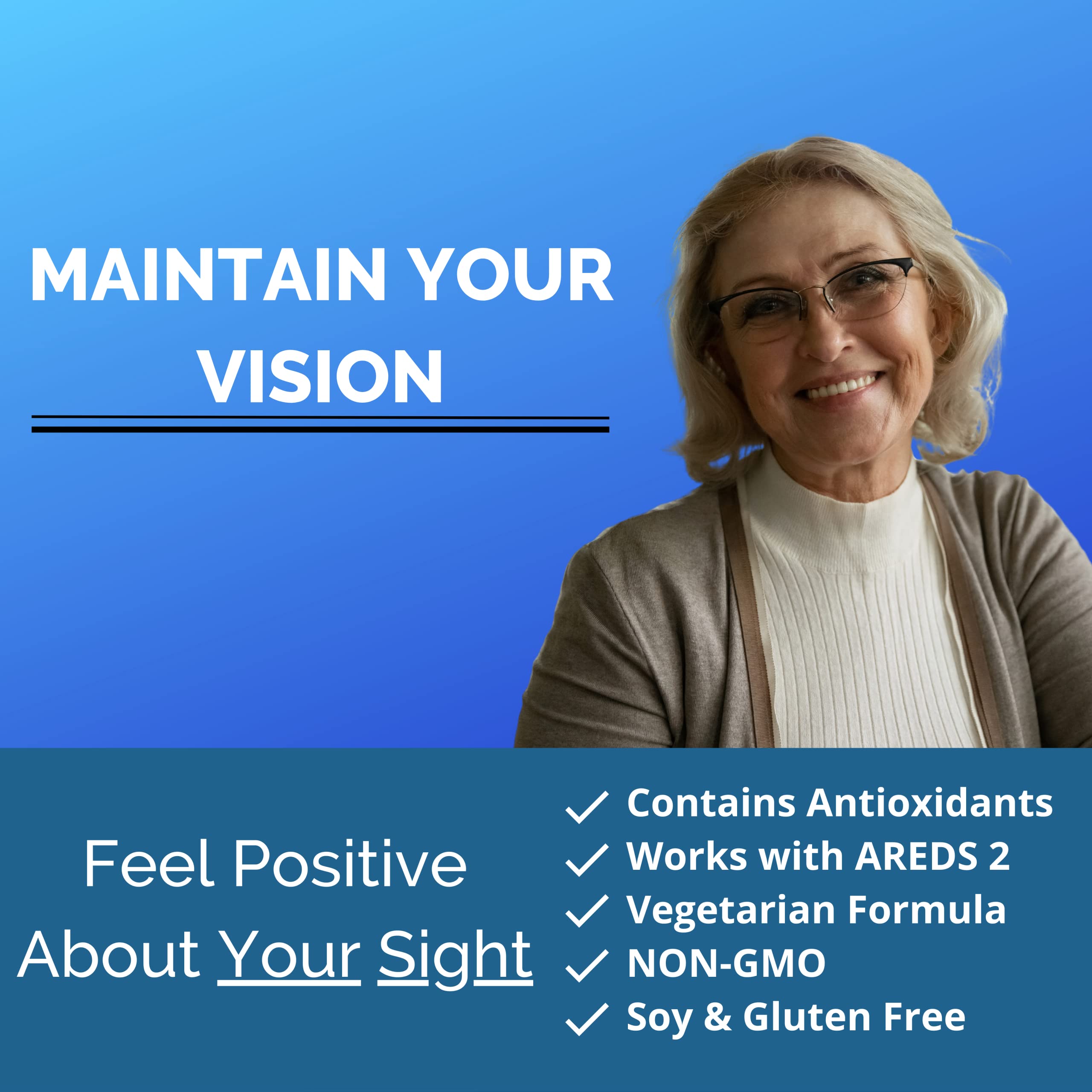 AREDS Booster for Macular Degeneration & Dry Eye by Sightful® AREDS 2