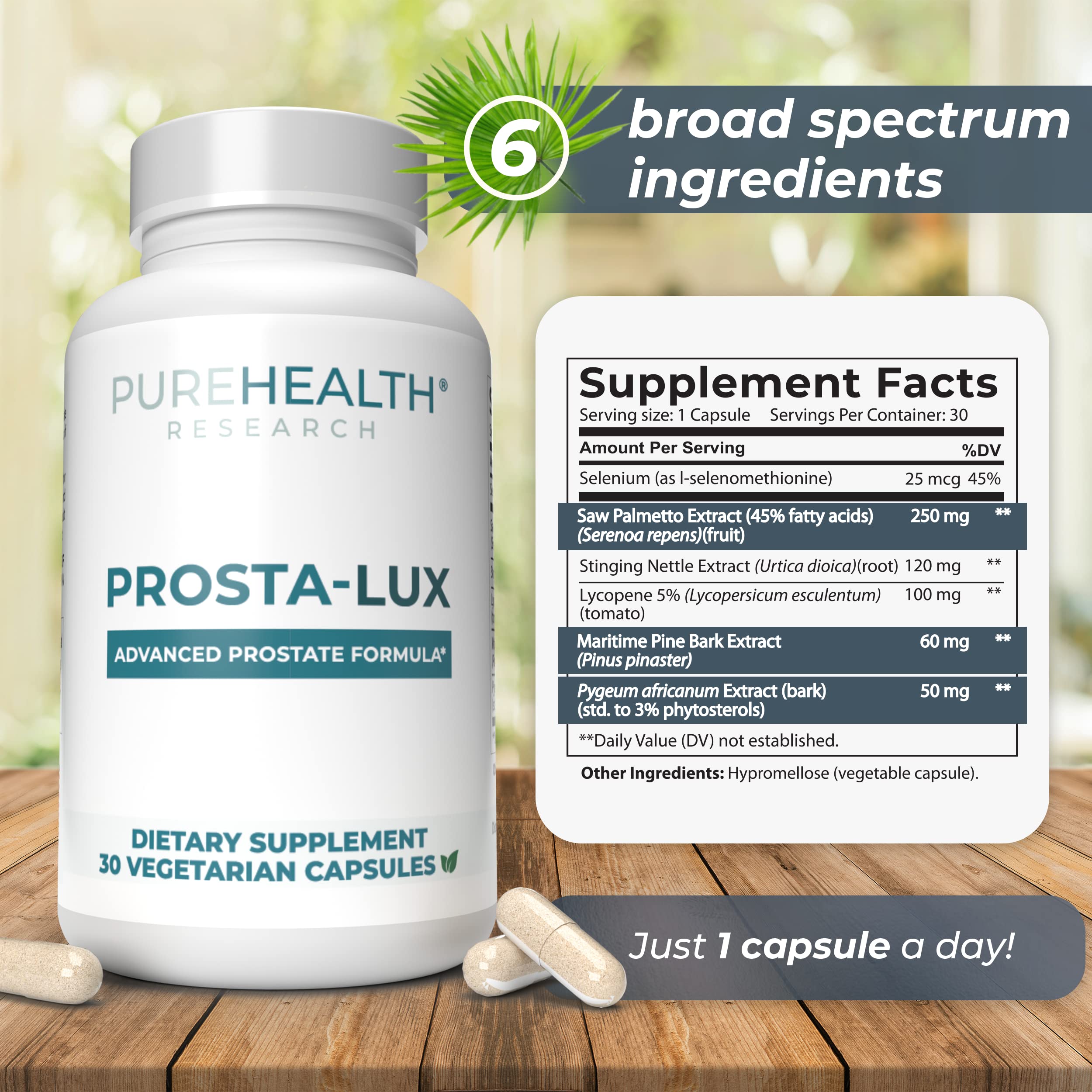 Prostate Supplements for Men Fast Relief From Dribbling, Urgency, and