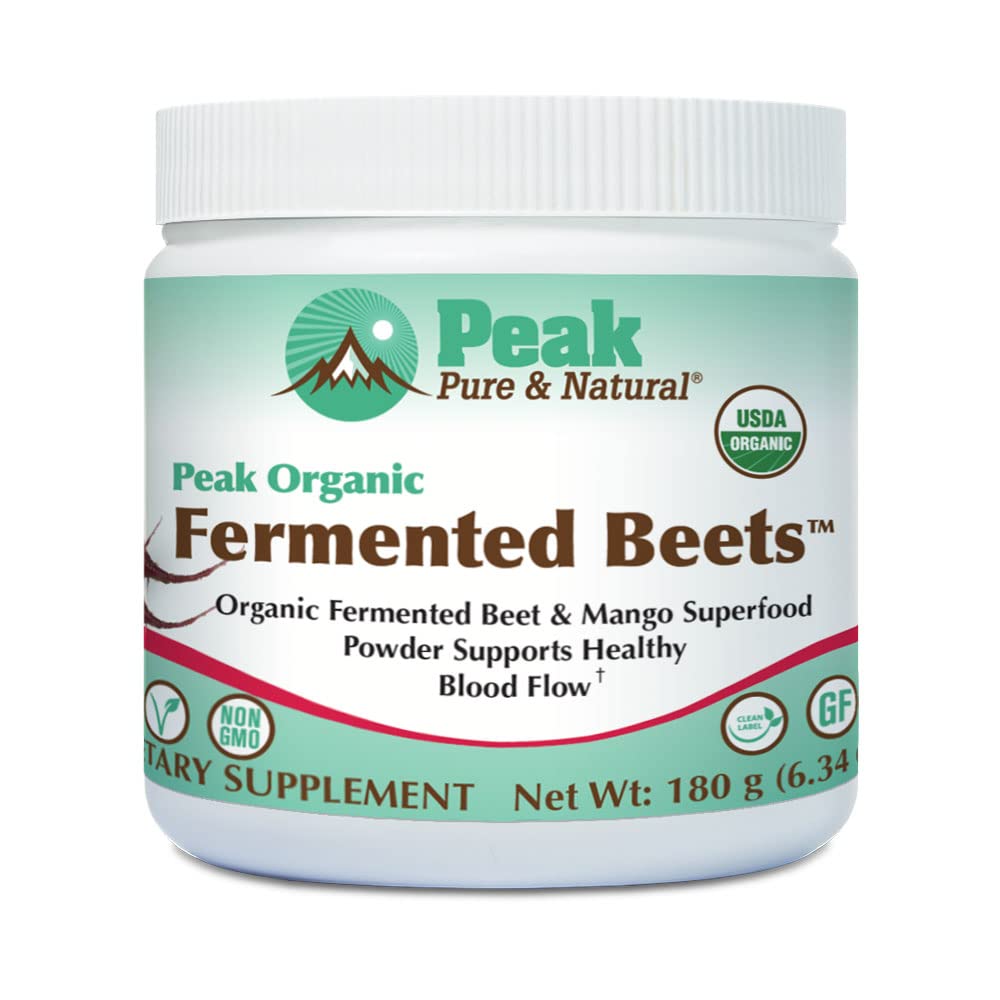 Peak Pure & Natural Peak Organic Fermented Beets Organic Fermented
