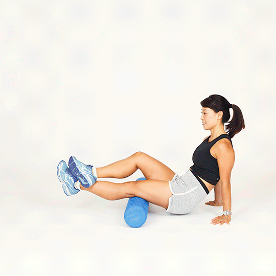 How to Foam Roll Away Tight Hips and Hamstrings Lifetime Daily