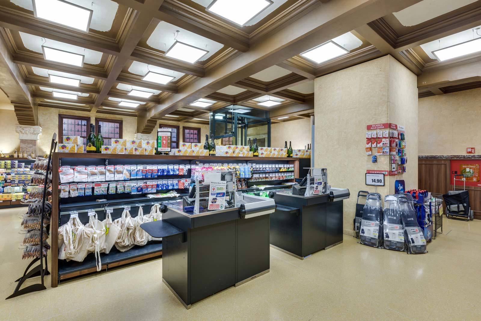 Our projects Despar Teatro Italia, Venice Italy Linea Light Group