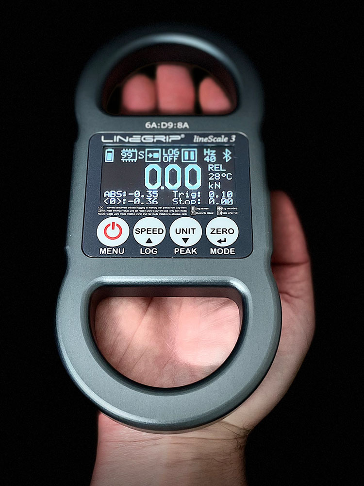 lineGrip lineScale 3 • digital BT load cell • LineGrip Corp.