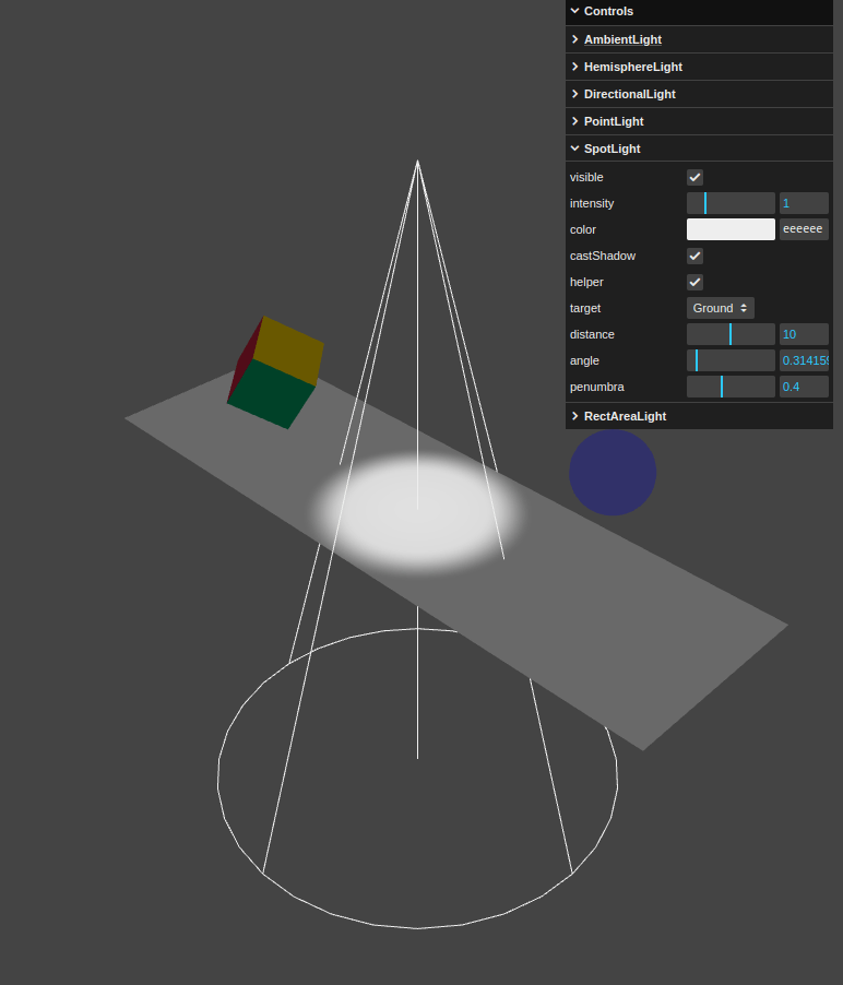 Light trong Three.js