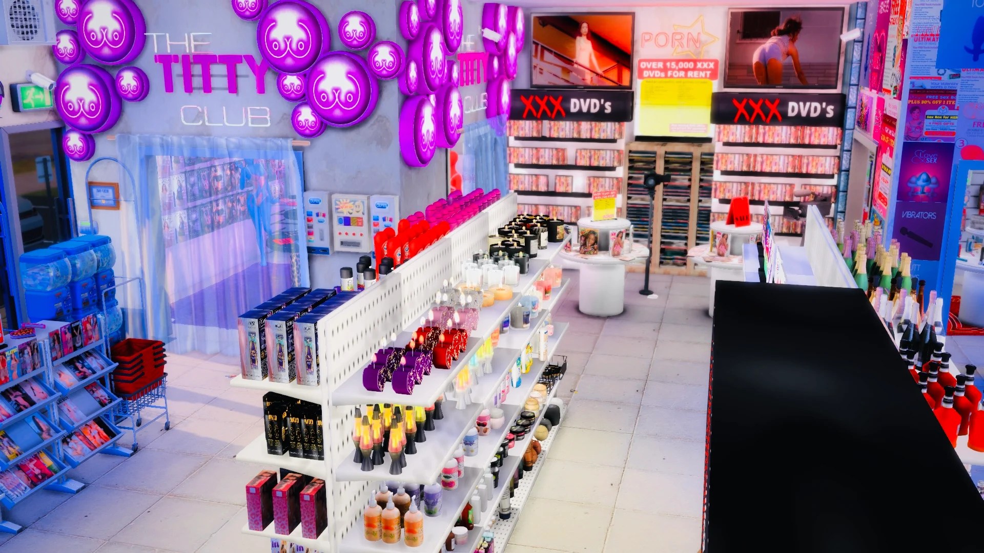 XMART ADULT SUPER-CENTER BUILD DOWNLOAD ️‍???SIMS 4 FUNCTIONAL ADULT