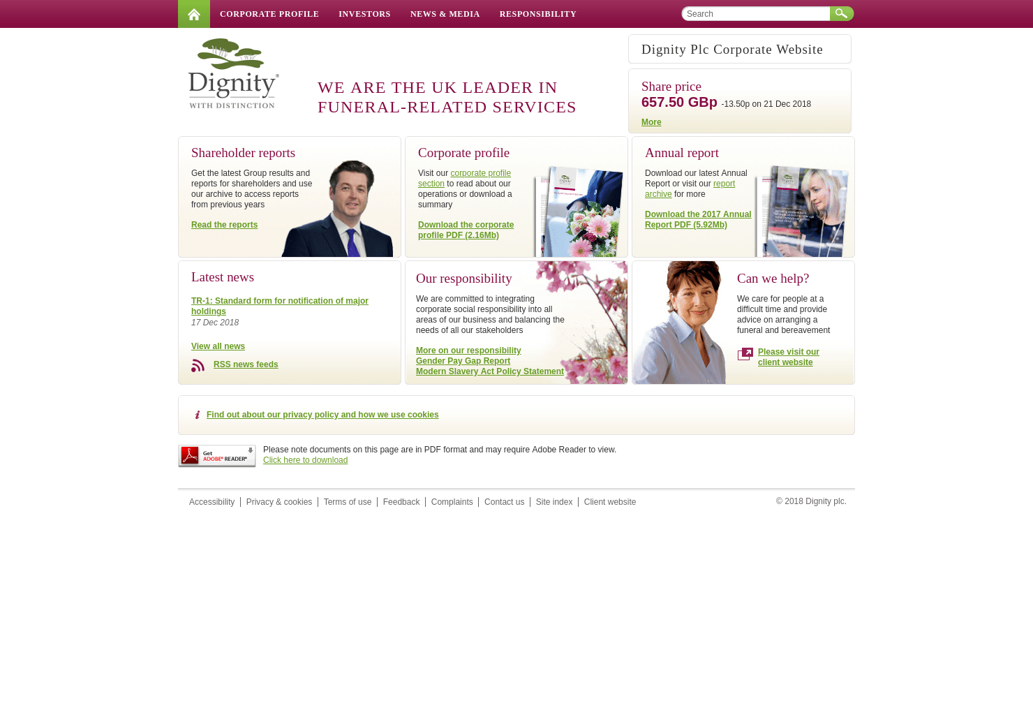 Dignity Share Price. DTY Stock Quote, Charts, Trade History, Share