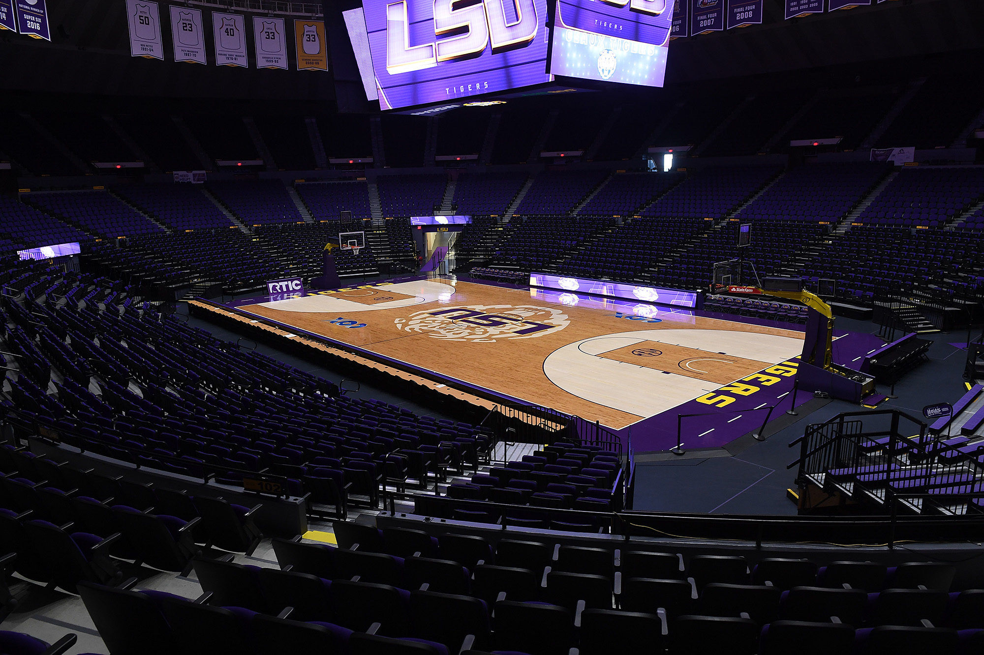LSU Men's Basketball Seating Chart Maravich Center LSU Tigers