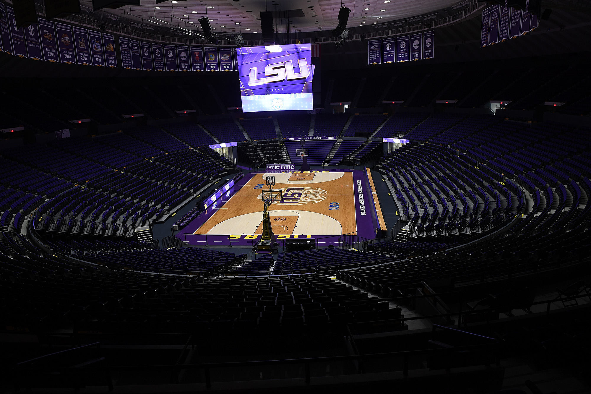 LSU Women's Basketball Seating Chart Maravich Center LSU Tigers