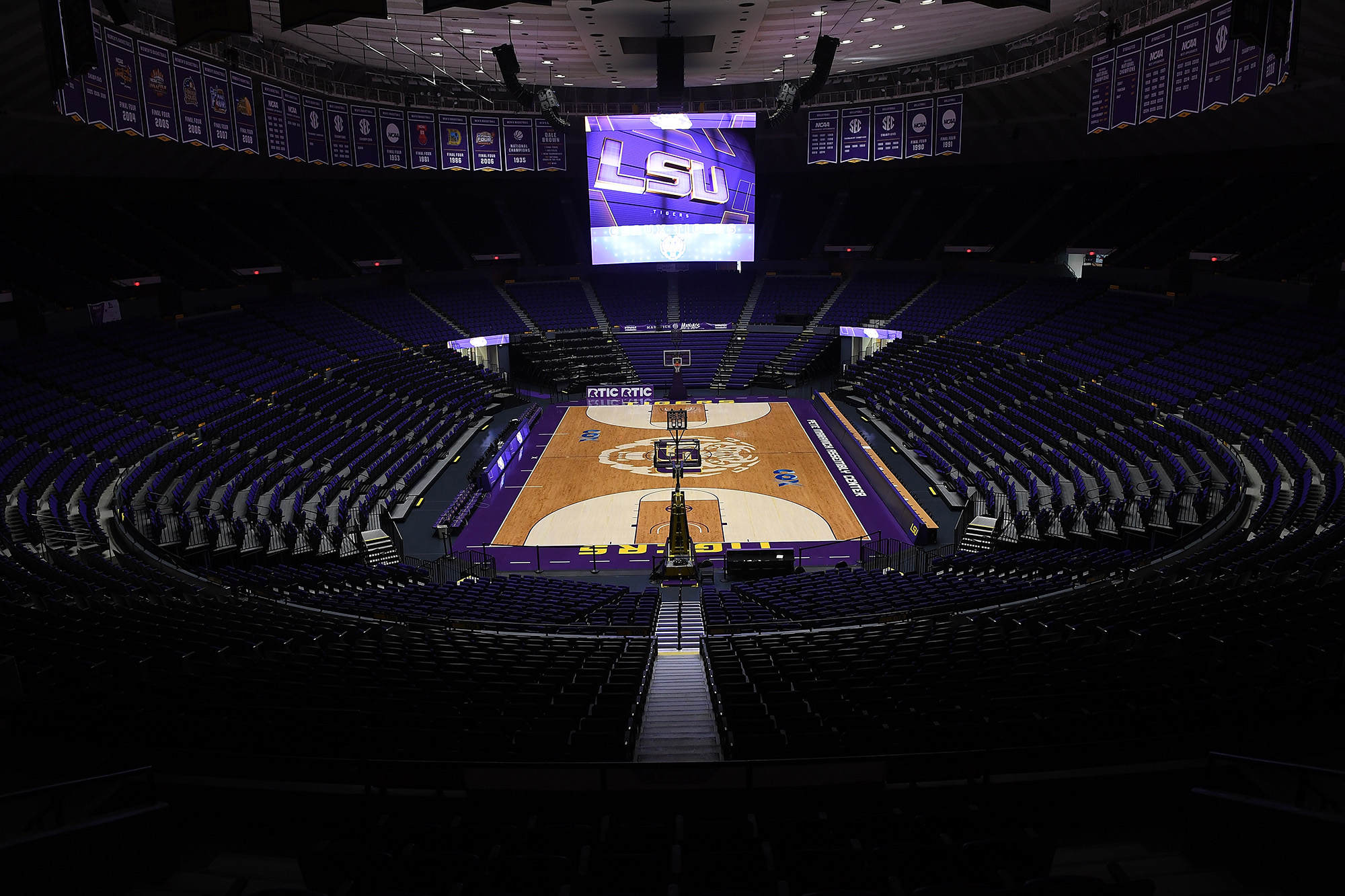 LSU Women's Basketball Seating Chart Maravich Center LSU Tigers