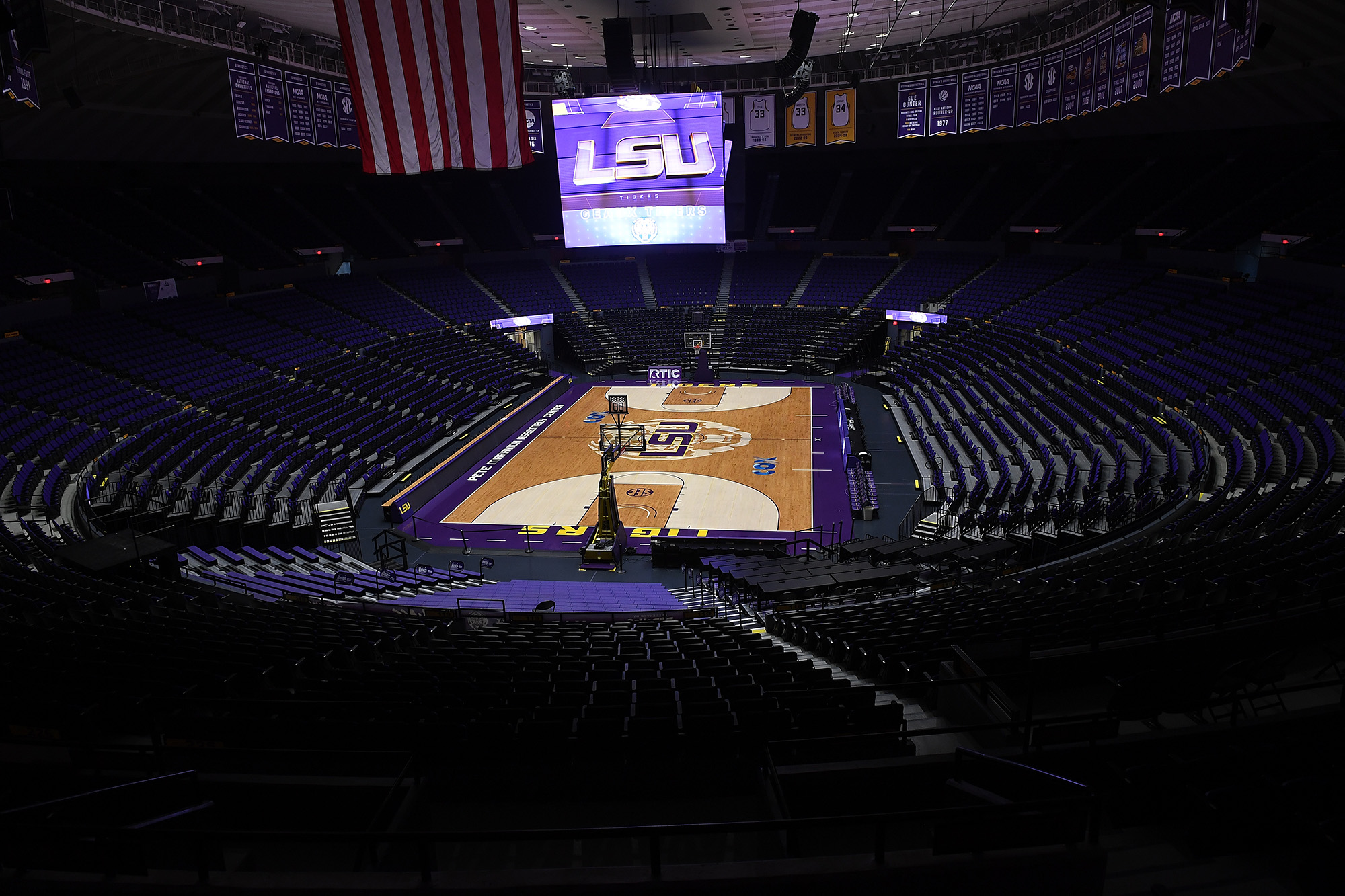 LSU Women's Basketball Seating Chart Maravich Center LSU Tigers