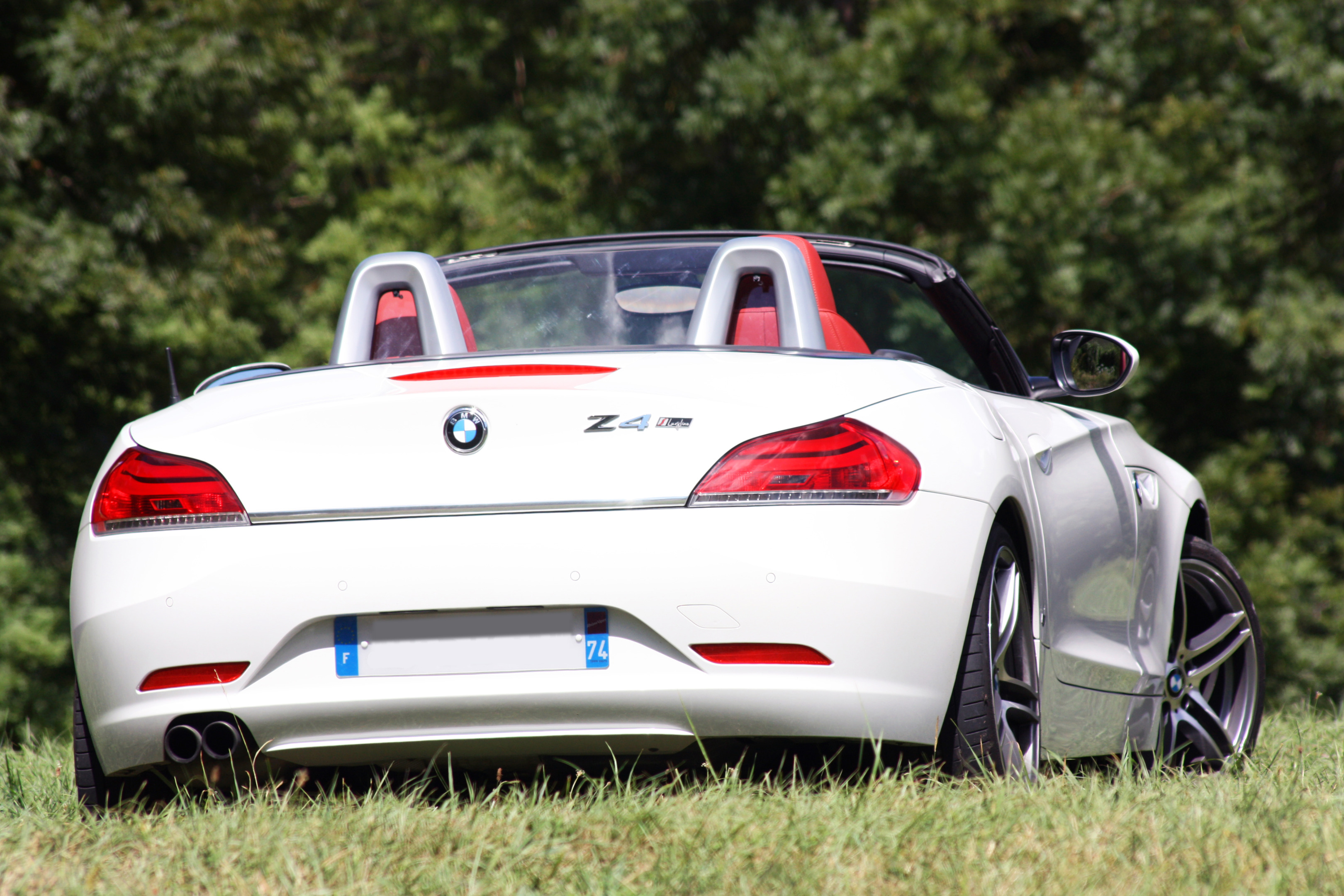 Trunk chrome trim BMW Z4