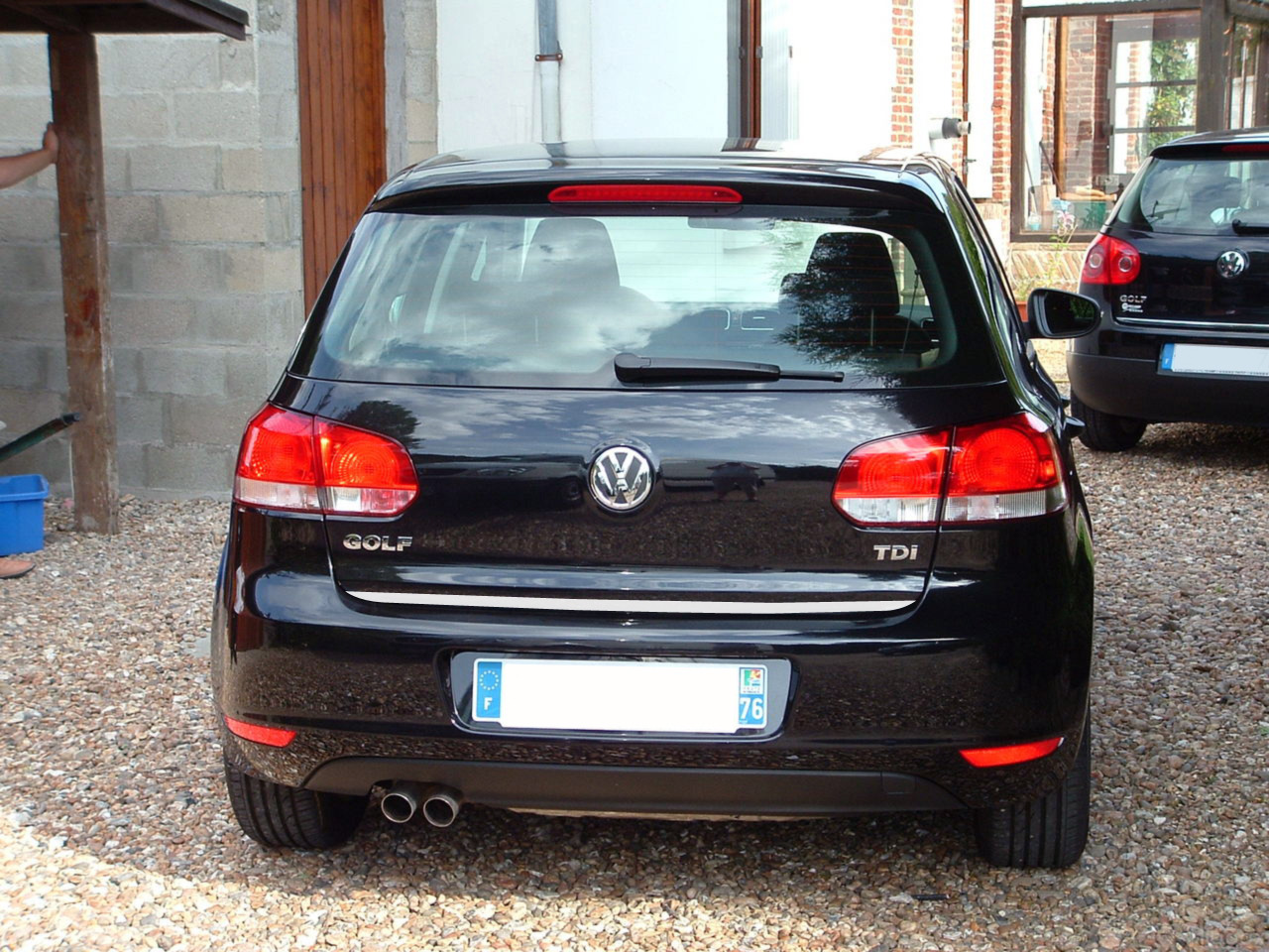 Trunk chrome trim VW Golf 6 & VW Golf 6 cabriolet