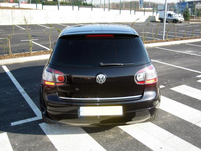 Trunk chrome trim VW Golf 5 VW Golf 5 GT TDI VW Golf 5 GTI VW Golf 5 R32