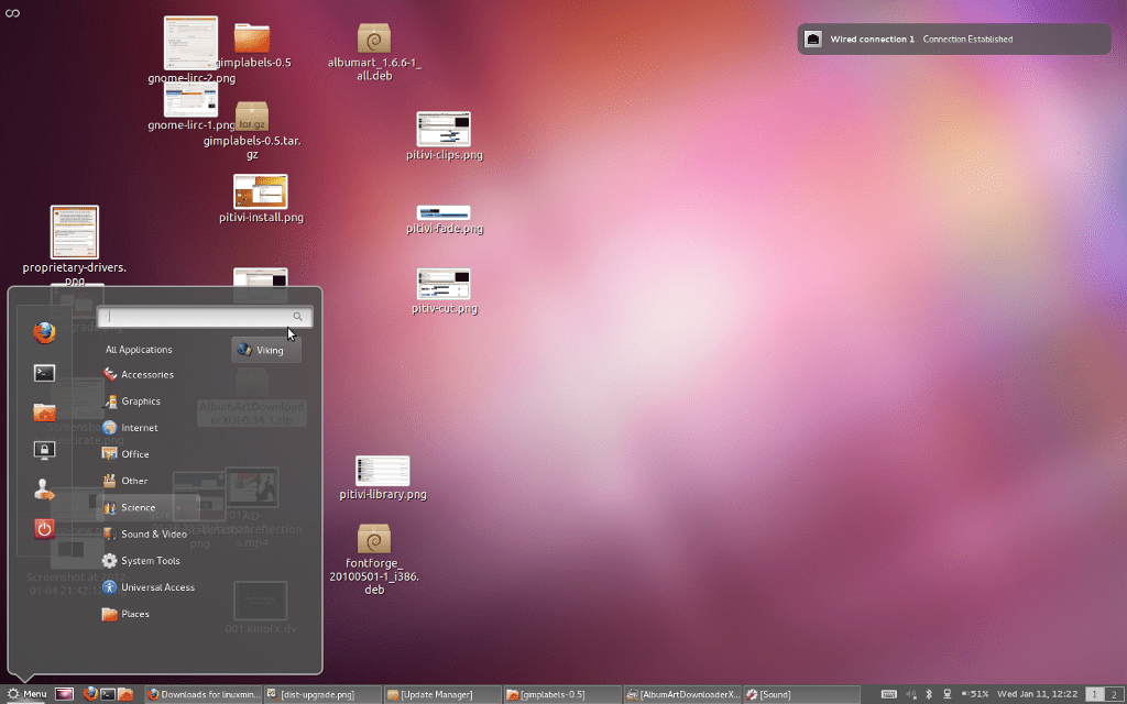 Cinnamon desktop