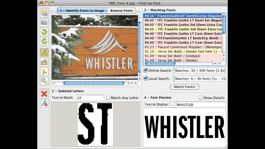 Find my Font for Mac Free Download Version 3.4.00 MacUpdate