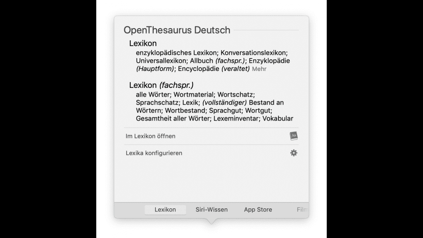 ‎Deutsch Wörterbuch & Thesaurus on the App Store