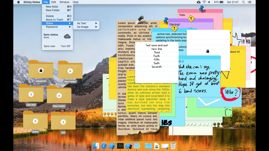 Sticky Notes for Mac Free Download + Review [Latest Version]