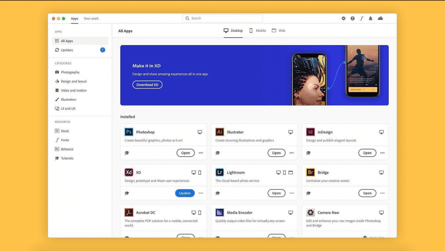 Adobe Creative Cloud for Mac Free Download + Review