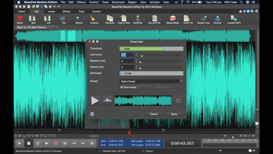 WavePad for Mac Free Download + Review [Latest Version]