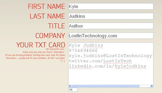 How To Send Your Digital Business Card via Text Message (US Only)