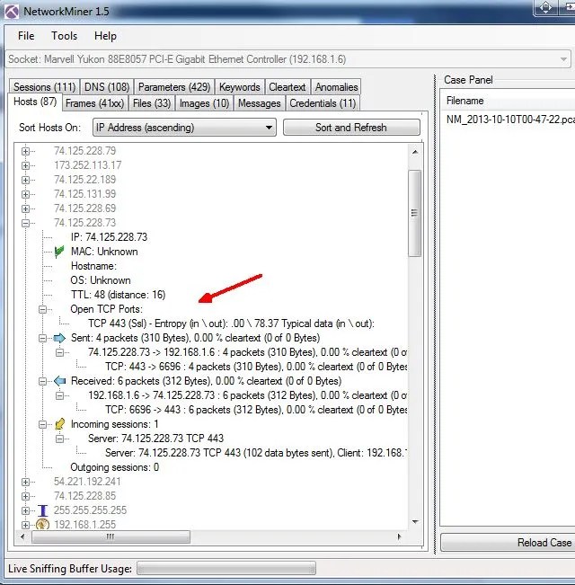 Monitor Your Network and Watch Your Bandwidth With NetworkMiner