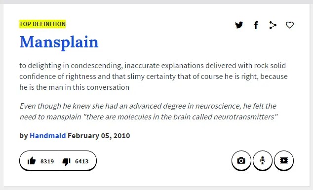 What Is Mansplaining? The Origins (And Misuse) of the Term