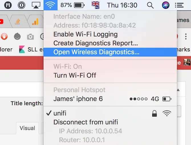 Mac Open Wireless Diagnostics