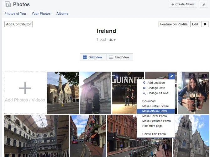 How to Customize, Delete, and Arrange Photos in Facebook Photo Albums