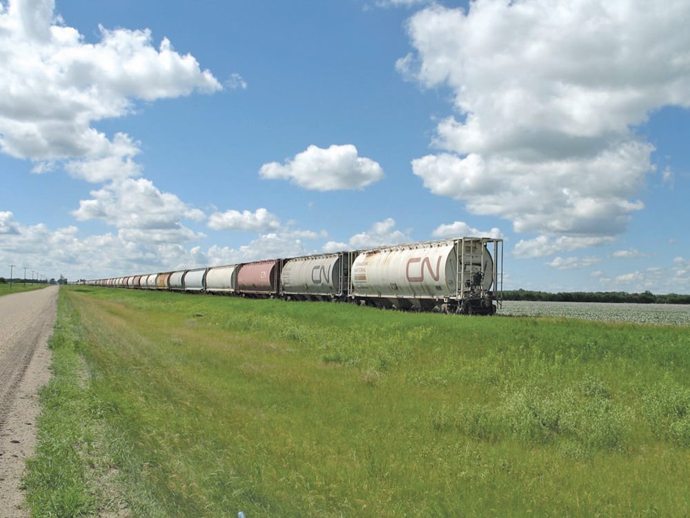 Rail car shortfalls drag on sales, grain companies say Manitoba Co