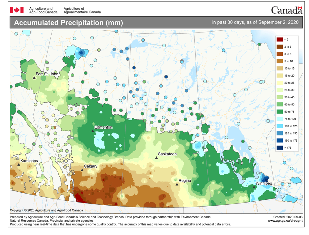Manitoba weather forecast sees much cooler weather moving in