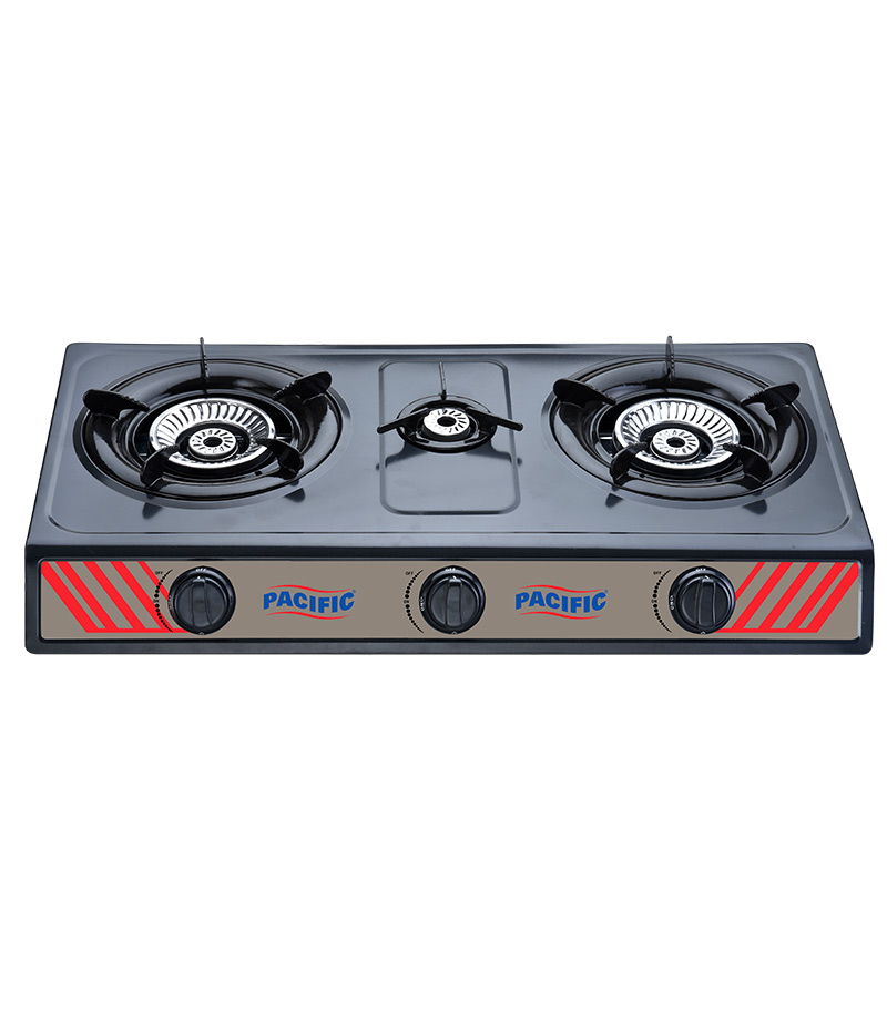 Pacific Triple Gas Stove Marvel Stores Online Shopping Mauritius