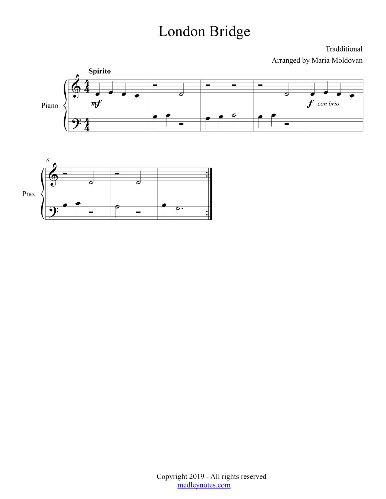 Recorder Nursery Rhyme Sheets MedleyNotes