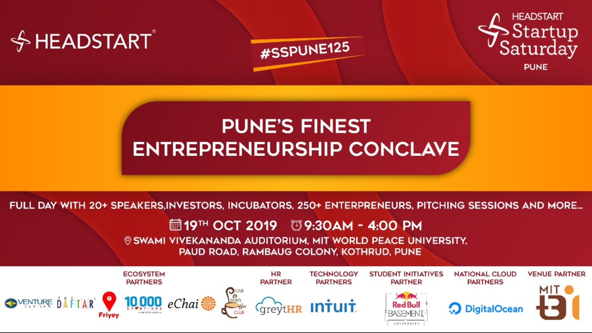 STARTUP CONCLAVE Pune Finest Startup Event by HEADSTART Pune