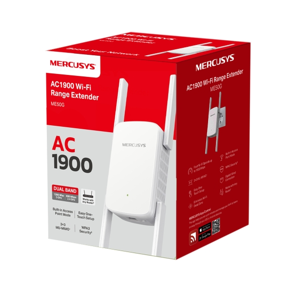 ME50G AC1900 WiFi Range Extender to MERCUSYS
