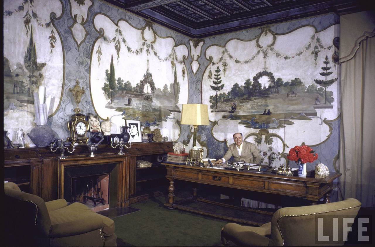 Inside Sophia Loren's Roman Villa, 1964