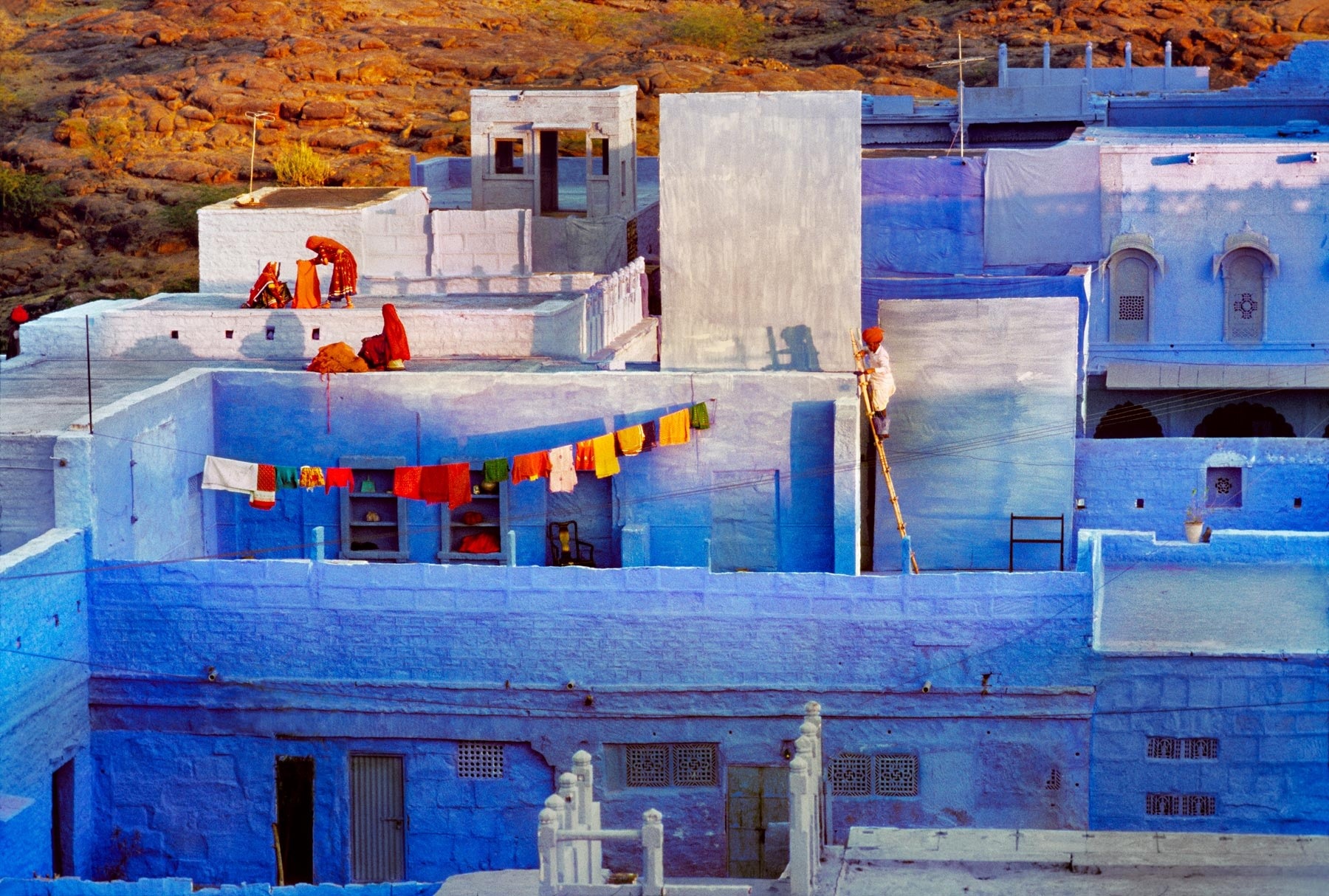 Steve McCurry's Blue City