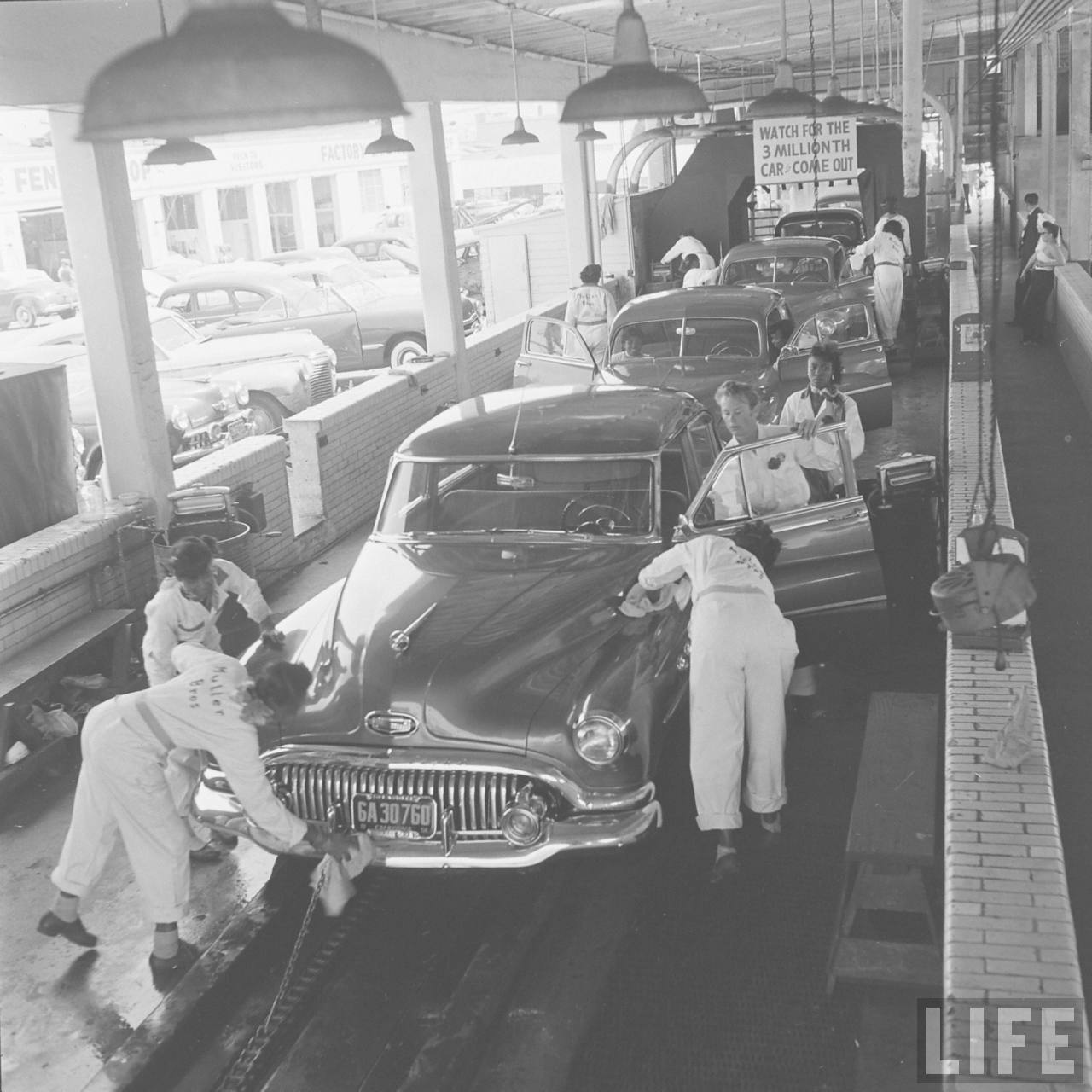 A Car Wash Beauty Pageant, 1951