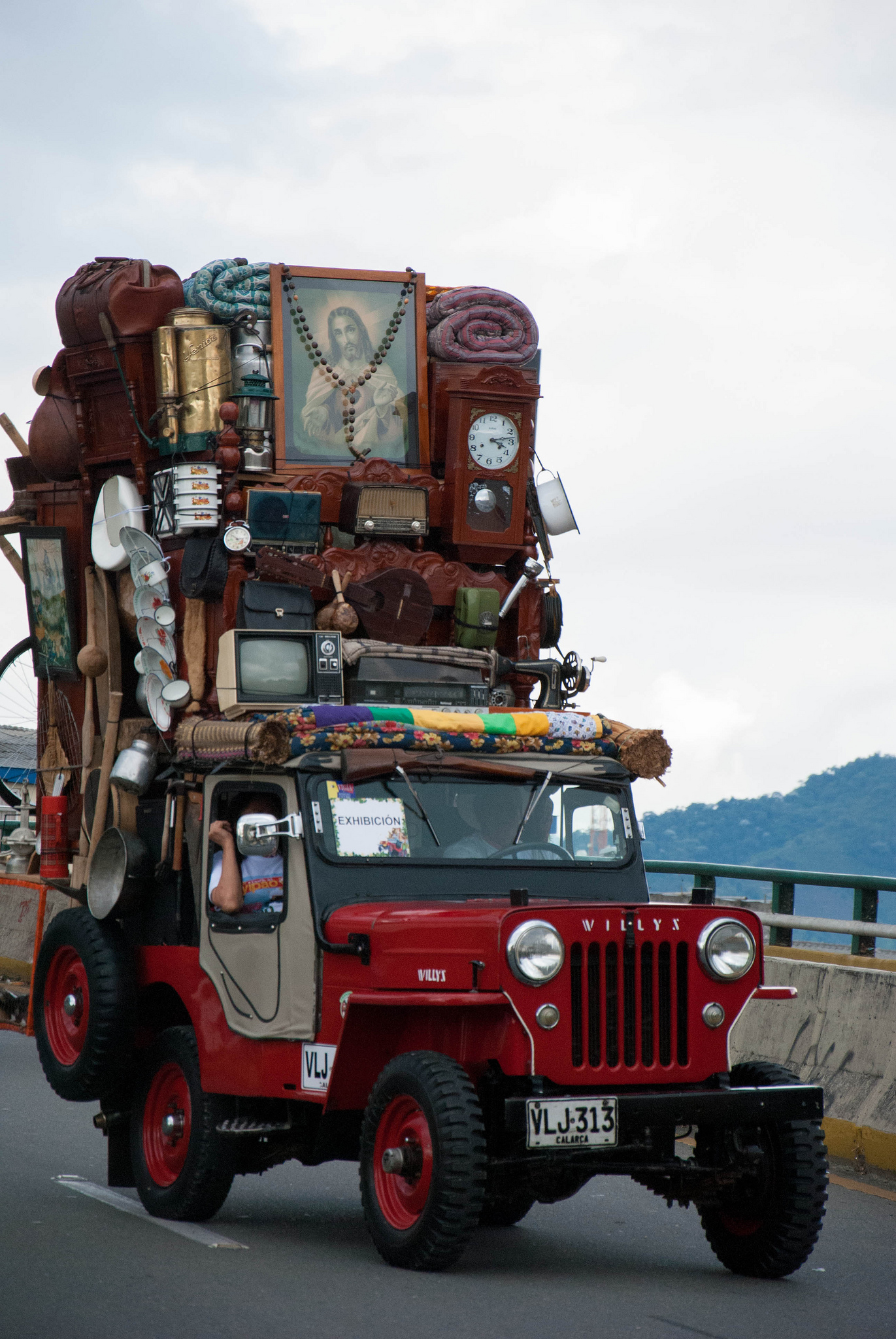 Colombia's Beloved Jeeps Loaded with Everything but the Kitchen Sink