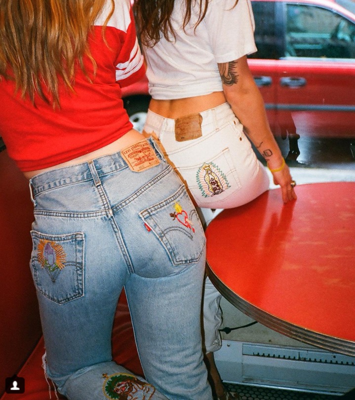 Style Comeback du Jour Tattooed Jeans