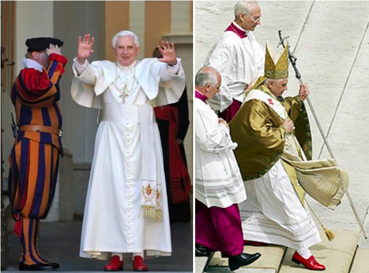 The Truth Behind the Pope's Ruby Red Slippers