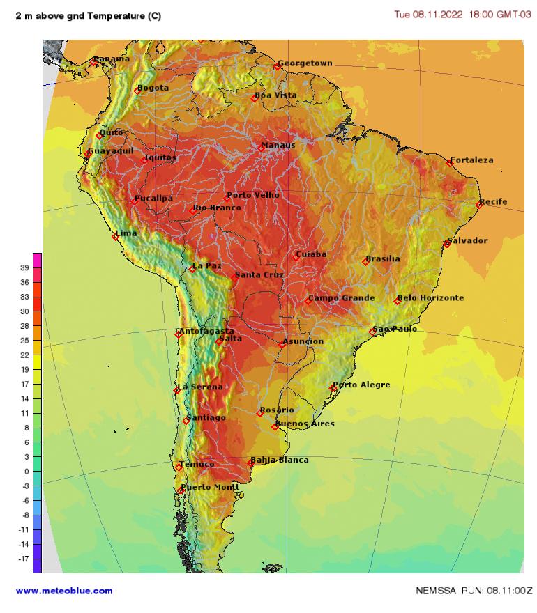 South America Weather Map Osiris New Dawn Map