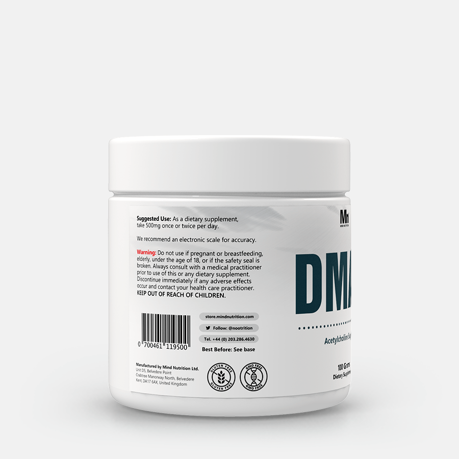Buy DMAE Bitartrate Powder (100g) DMAE Supplement, Benefits & Uses