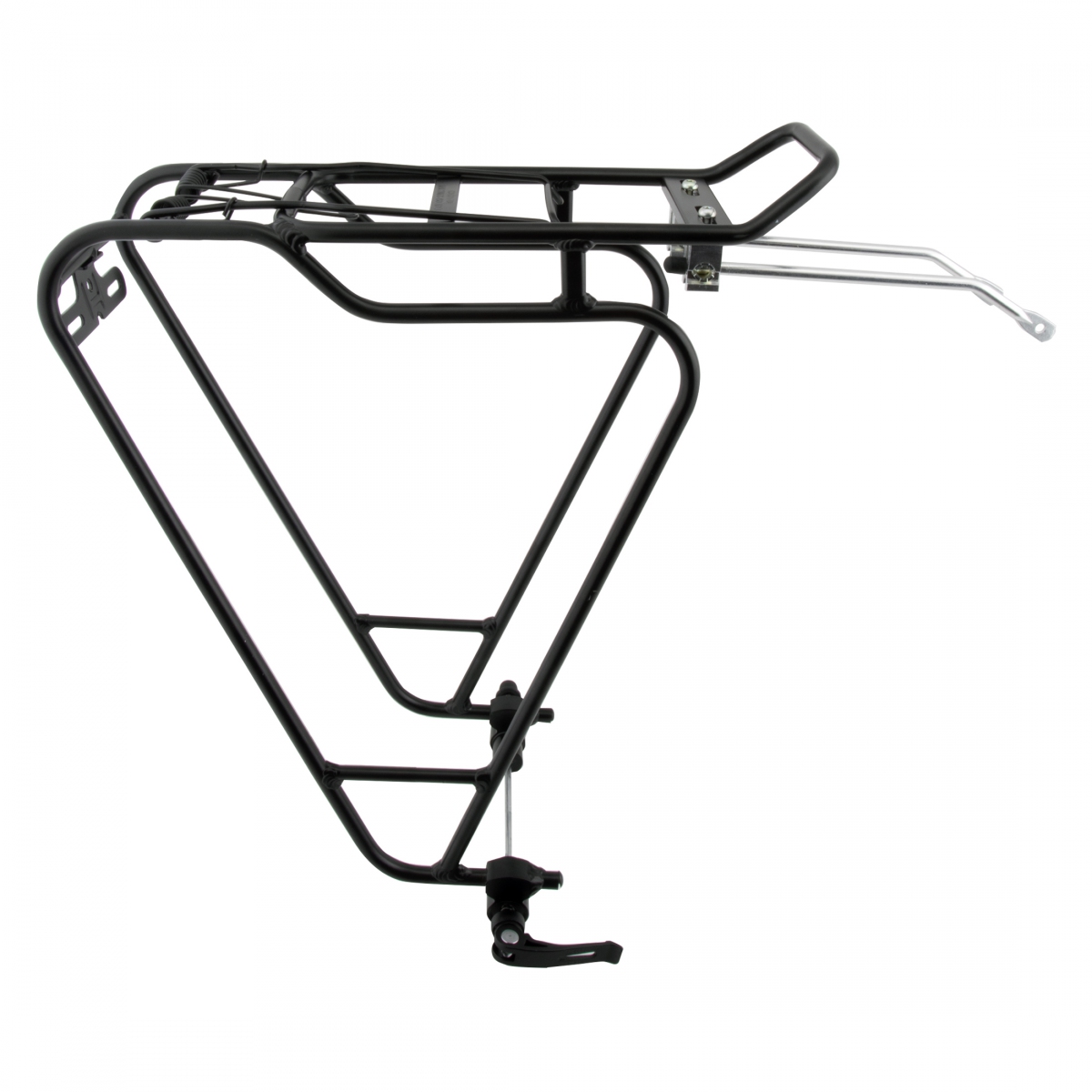 Sunlite QRTec Adjustable Rear Rack, Black Modern Bike