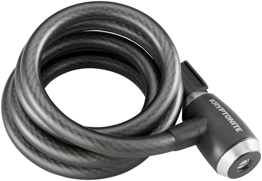 Kryptonite KryptoFlex 1518 Cable Lock with Key, 6' x 15mm Modern Bike