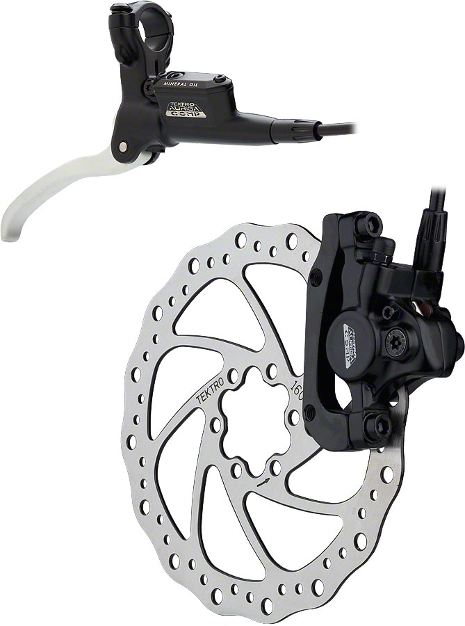 Tektro Auriga Comp Rear 160mm Hydraulic Disc Brake Black Modern Bike