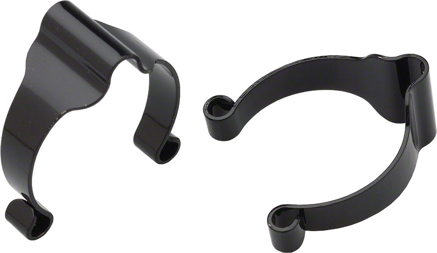 AllCity Cable Housing Clamps Black Modern Bike
